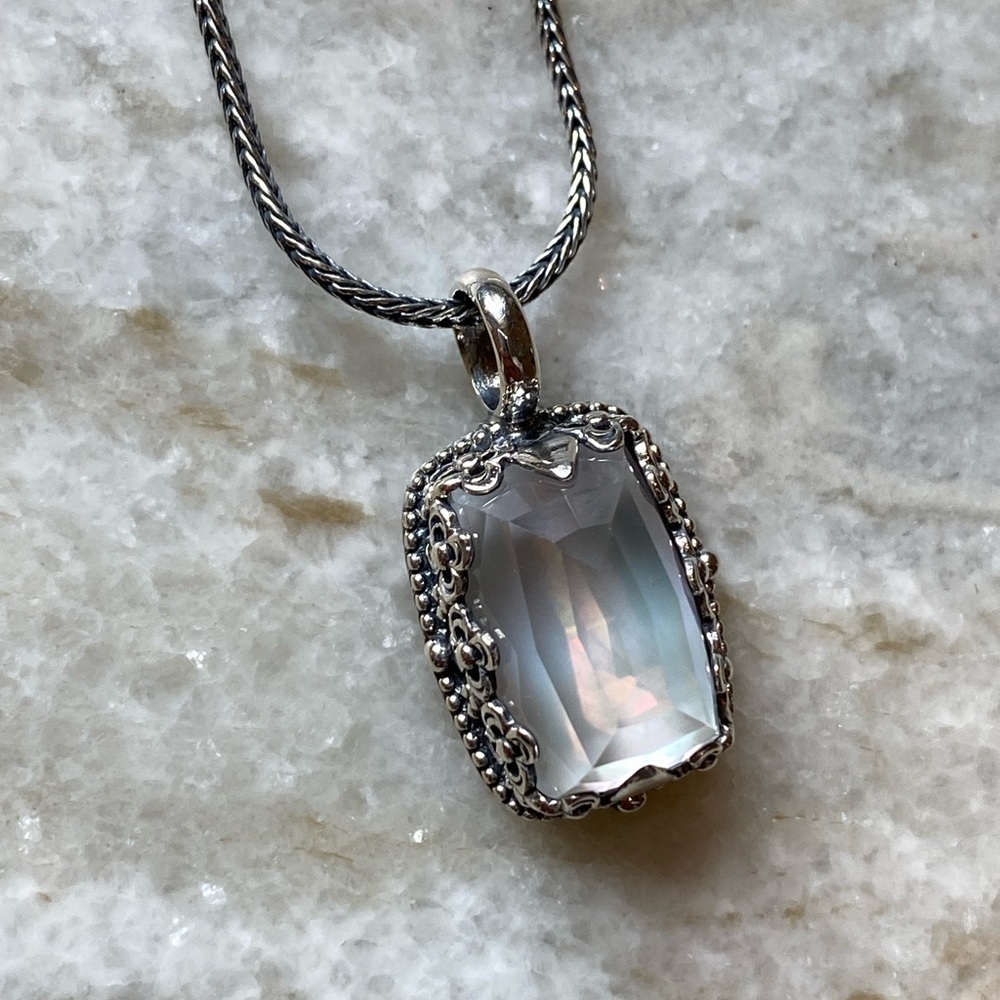 KONSTANTINO STERLING SILVER PENDANT & CHAIN